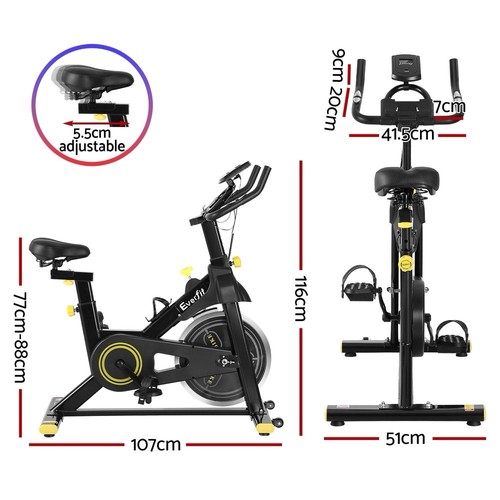 Everfit spin bike esercizio - everfit,